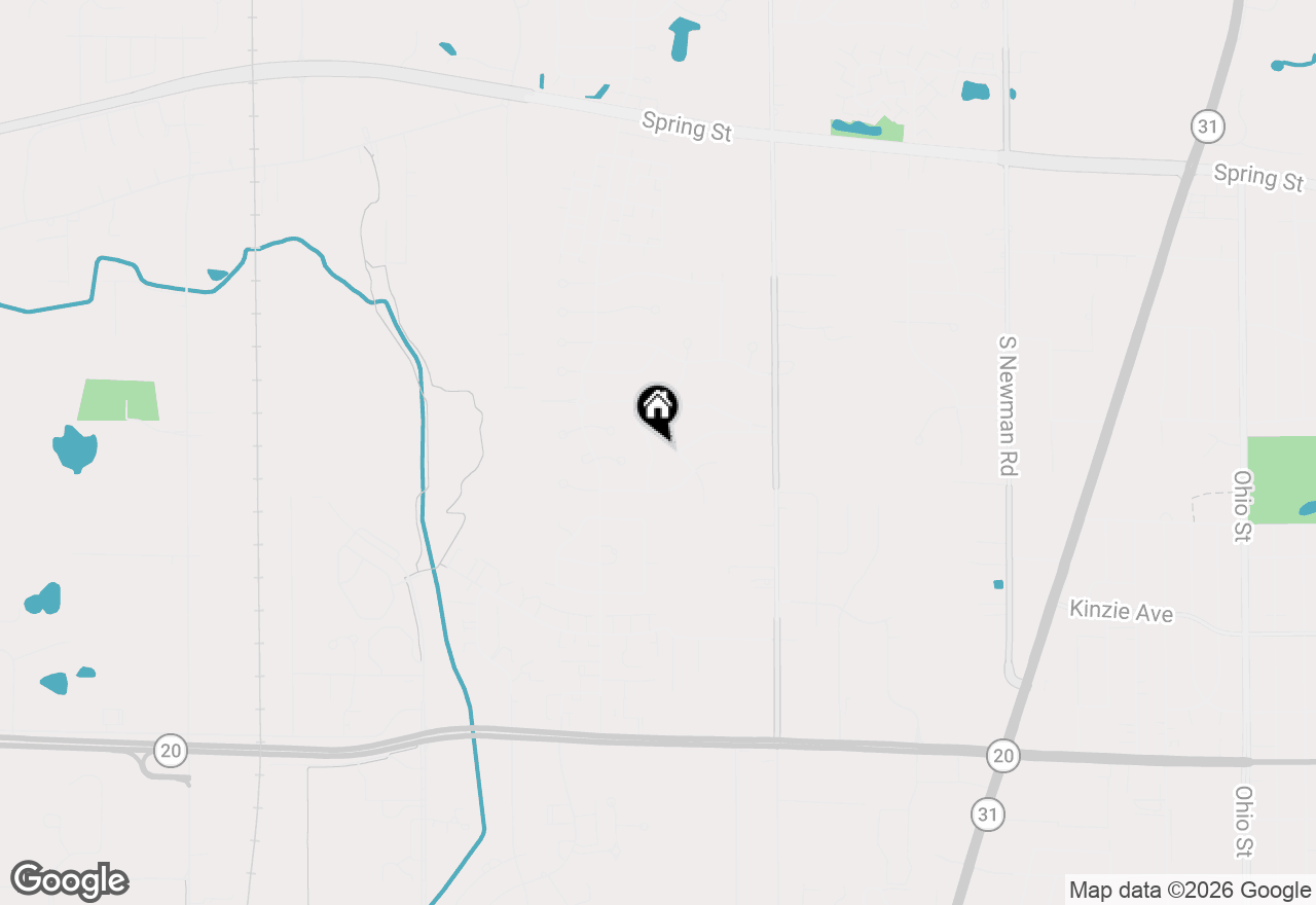 Map of 443 Quail Point Dr, Mount Pleasant, WI 53406