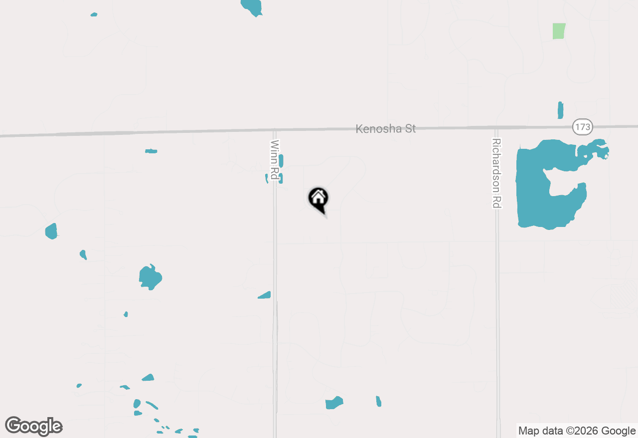Map of 2405 Steeplechase Lane, Spring Grove, IL 60081