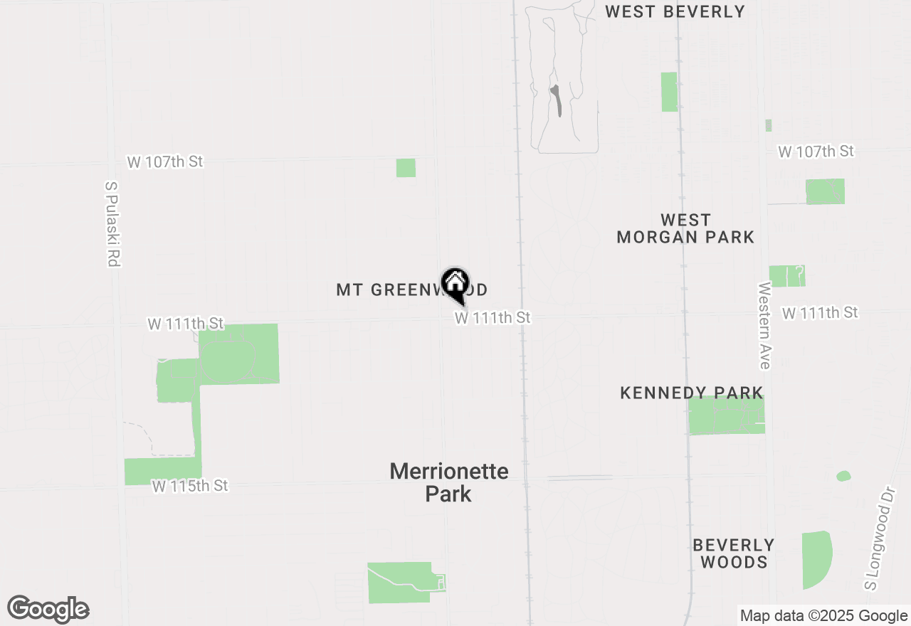 Map of 3136 W 111th Street, Chicago, IL 60655