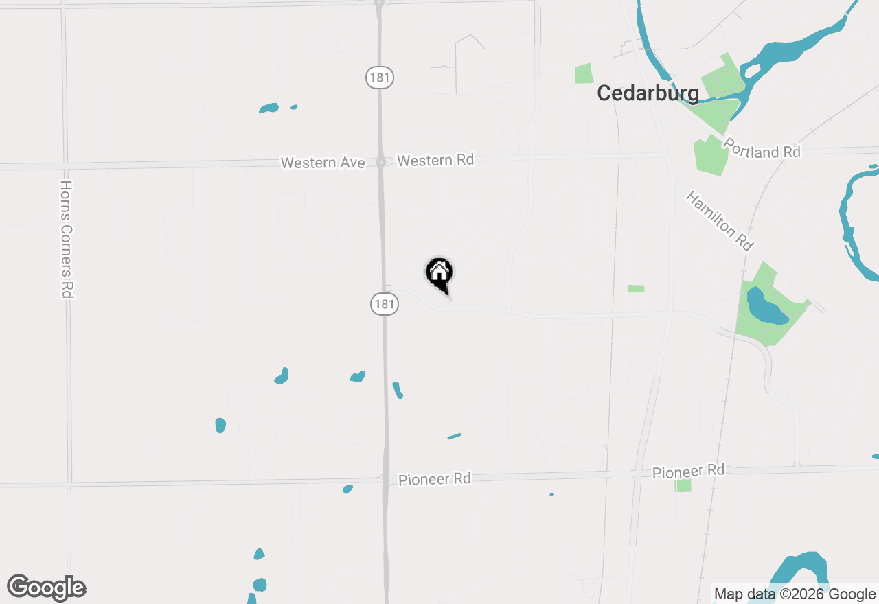 Map of N31W7296 Lincoln Blvd, Cedarburg, WI 53012