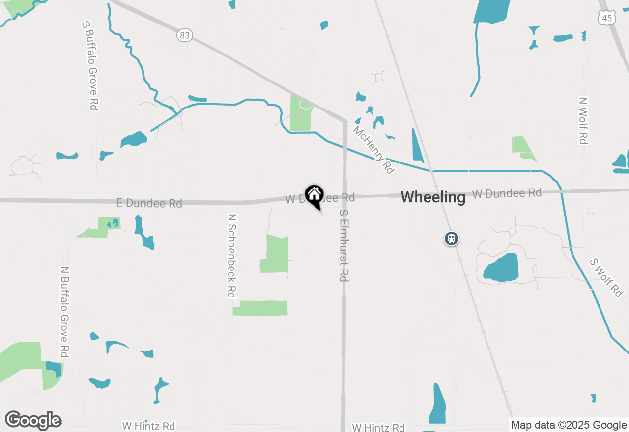 Map of 908 Jenkins Court, Wheeling, IL 60090