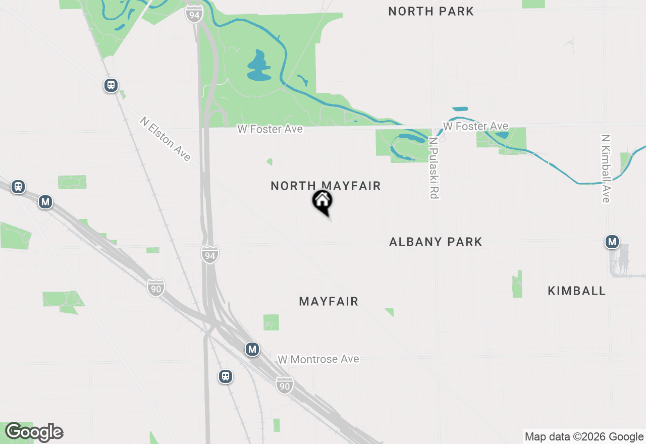 Map of 4845 N Kostner Avenue #B, Chicago, IL 60630