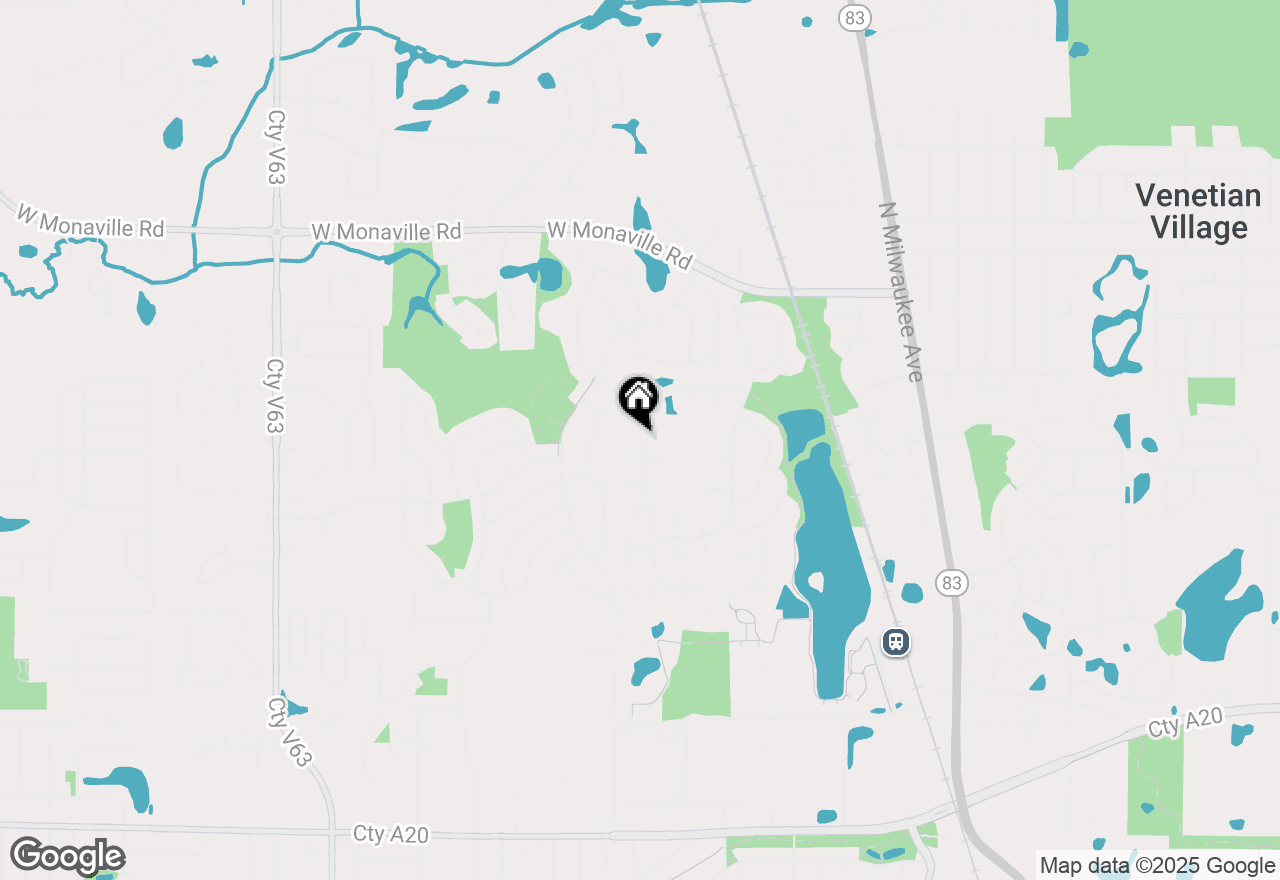 Map of 2382 N Quaker Hollow Lane, Round Lake Beach, IL 60073