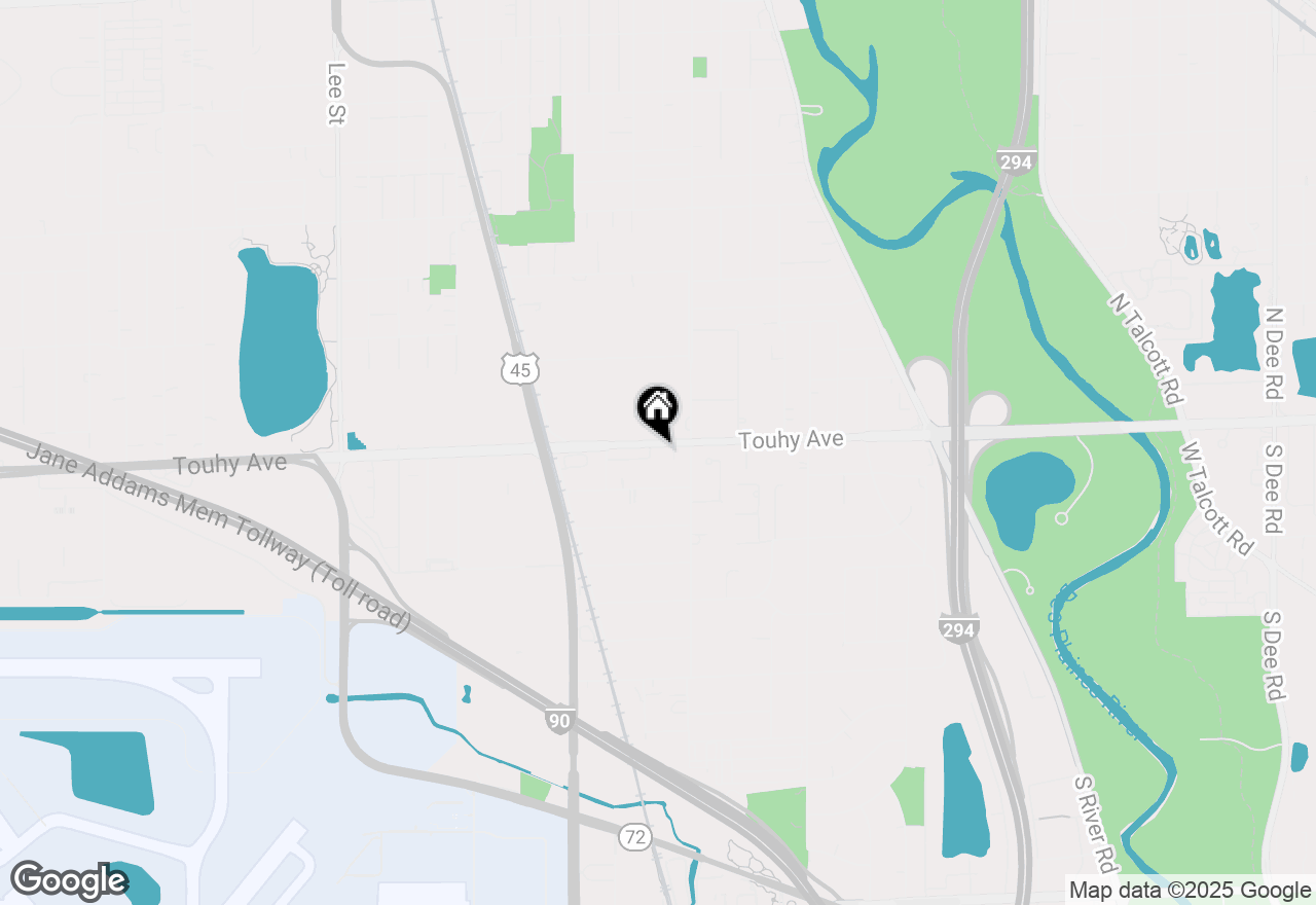 Map of 1706 Buckingham Drive, Des Plaines, IL 60018