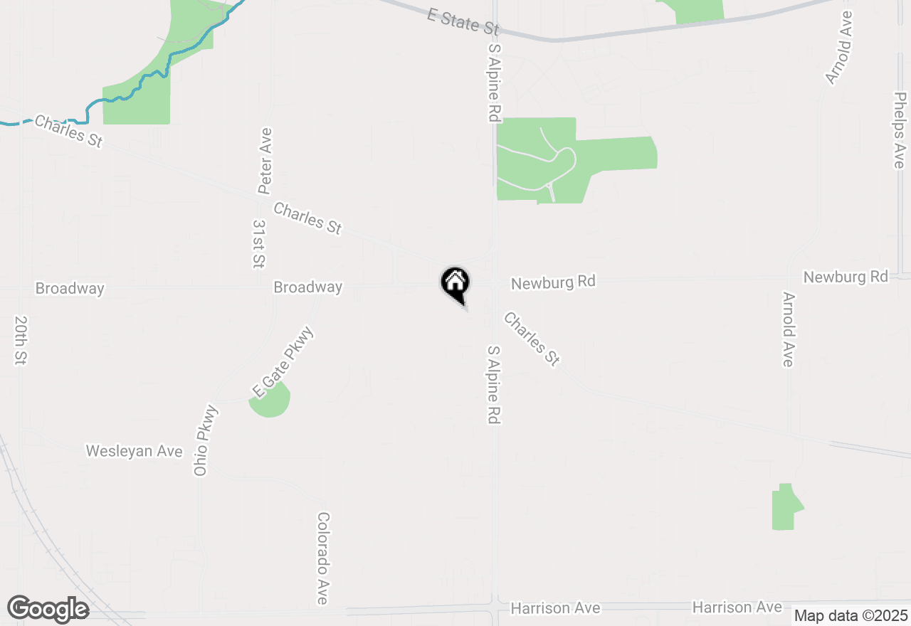 Map of 3905 15th Avenue, Rockford, IL 61108