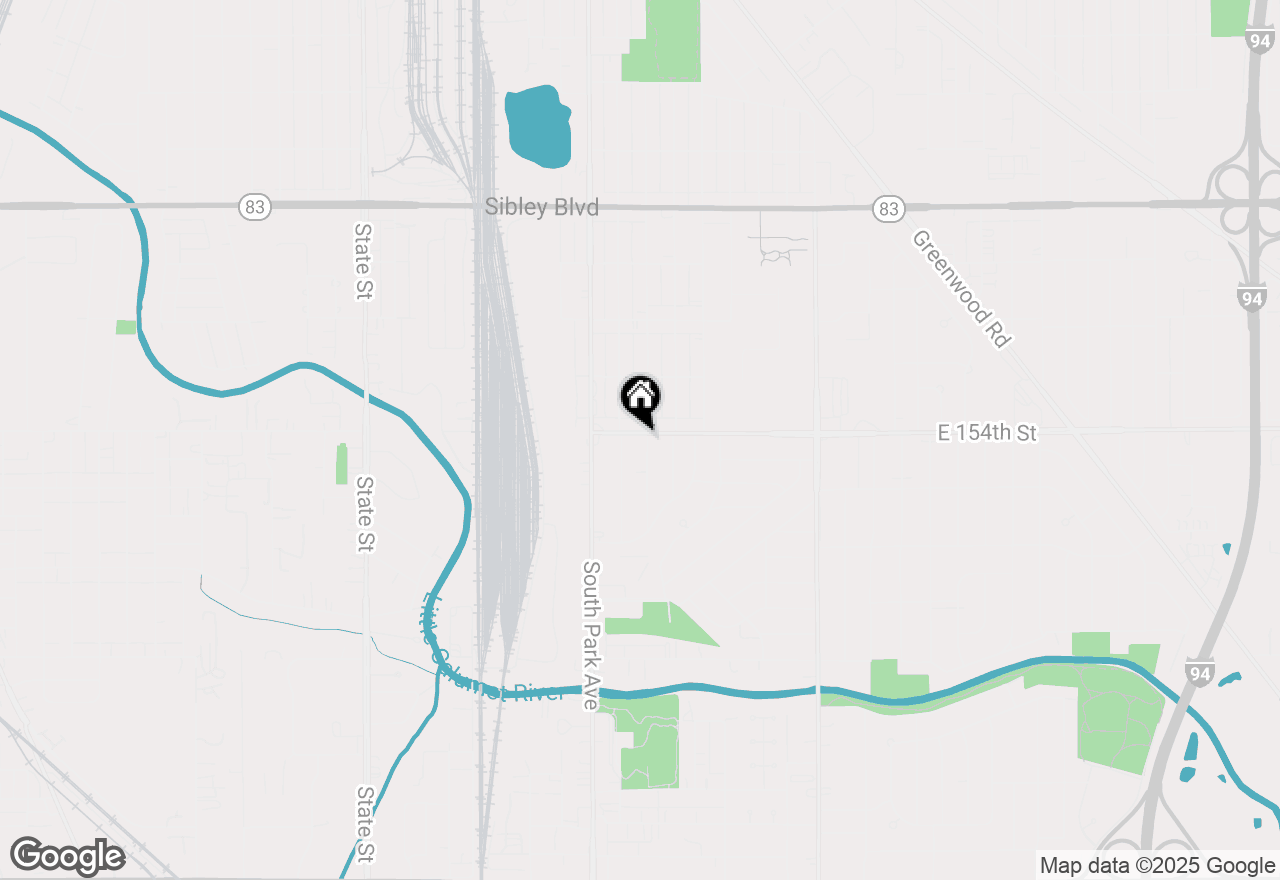 Map of 15402 Maple Street, South Holland, IL 60473