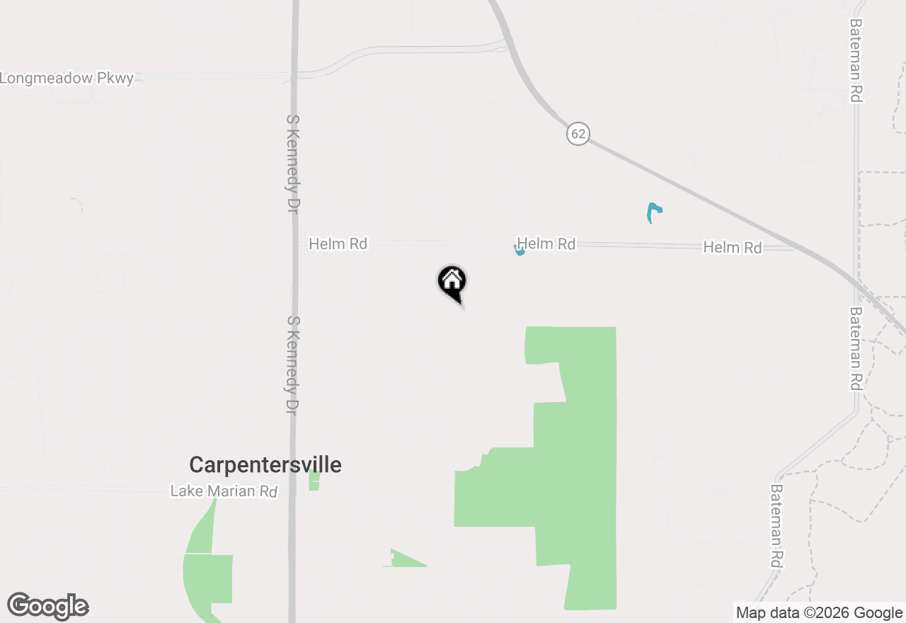 Map of 925 Cortney Drive, Carpentersville, IL 60110