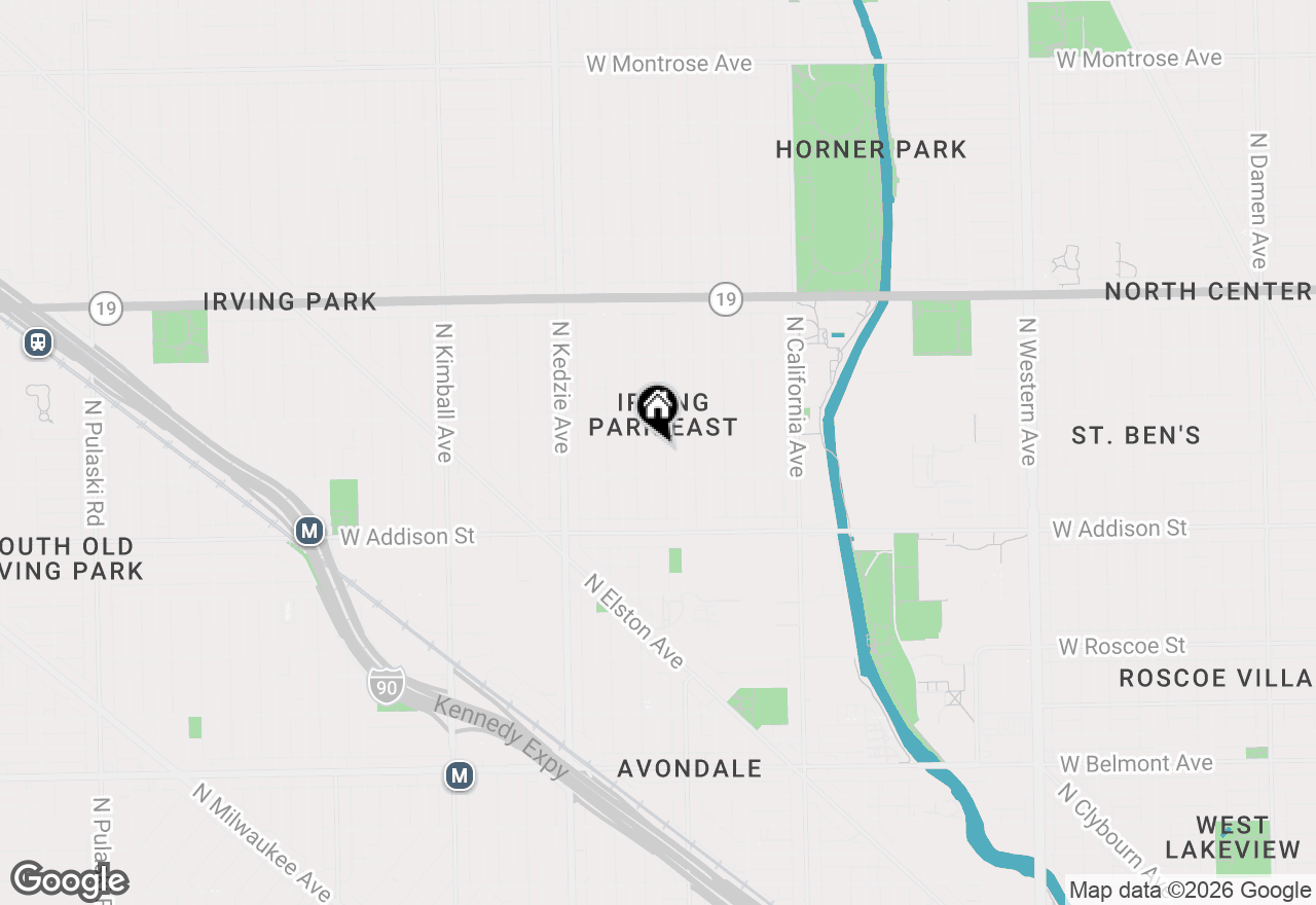 Map of 3721 N Whipple Street, Chicago, IL 60618