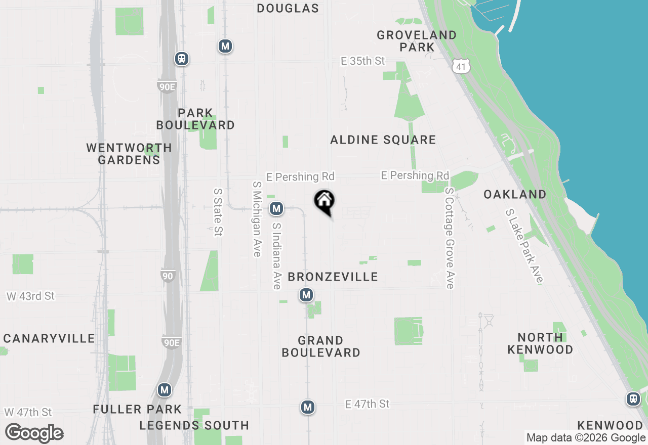 Map of 4030 S King Dr, Chicago, IL 60653