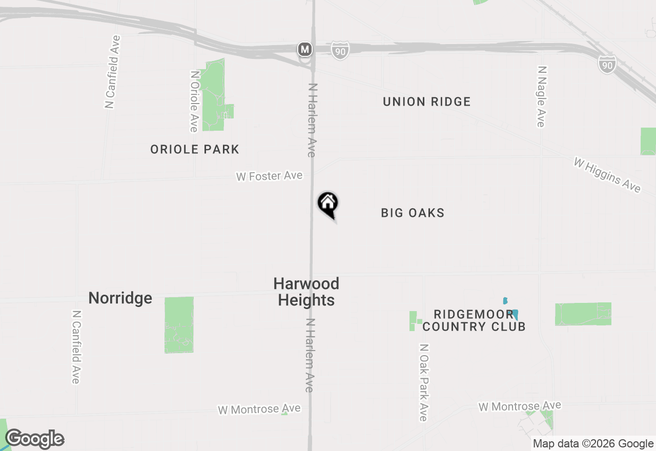 Map of 4945 N Neva Avenue, Chicago, IL 60656