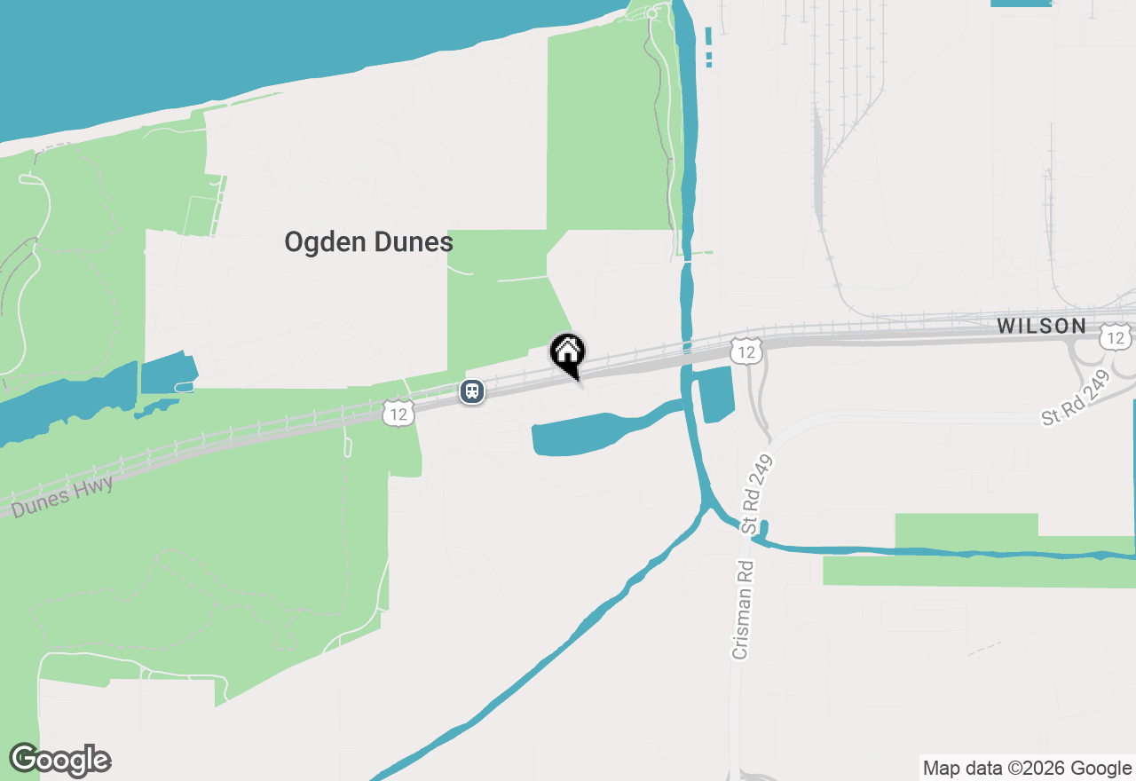 Map of 6083 S S Dune Harbor Drive, Portage, IN 46368