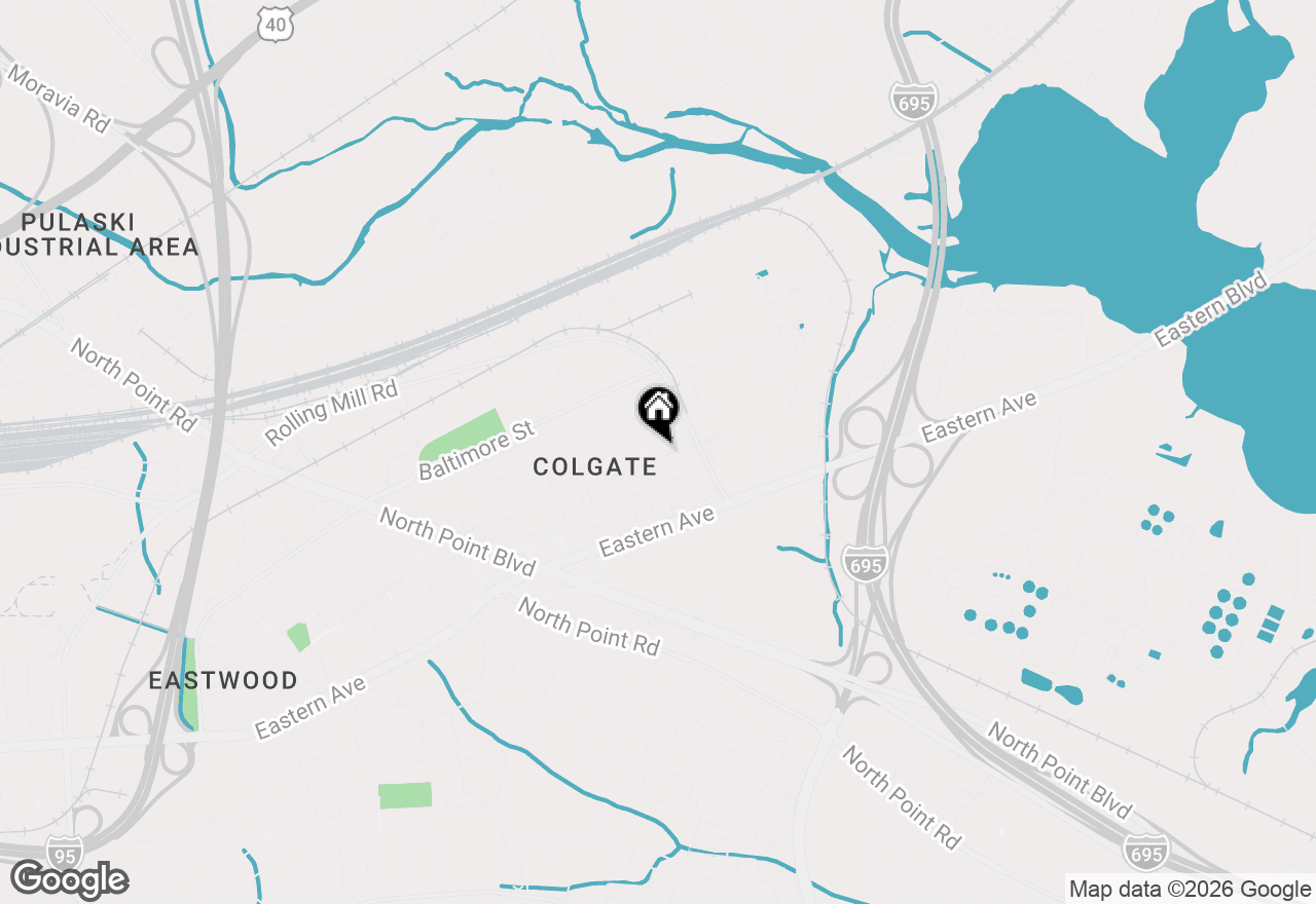 Map of 8013 Gough Street, Baltimore, MD 21224