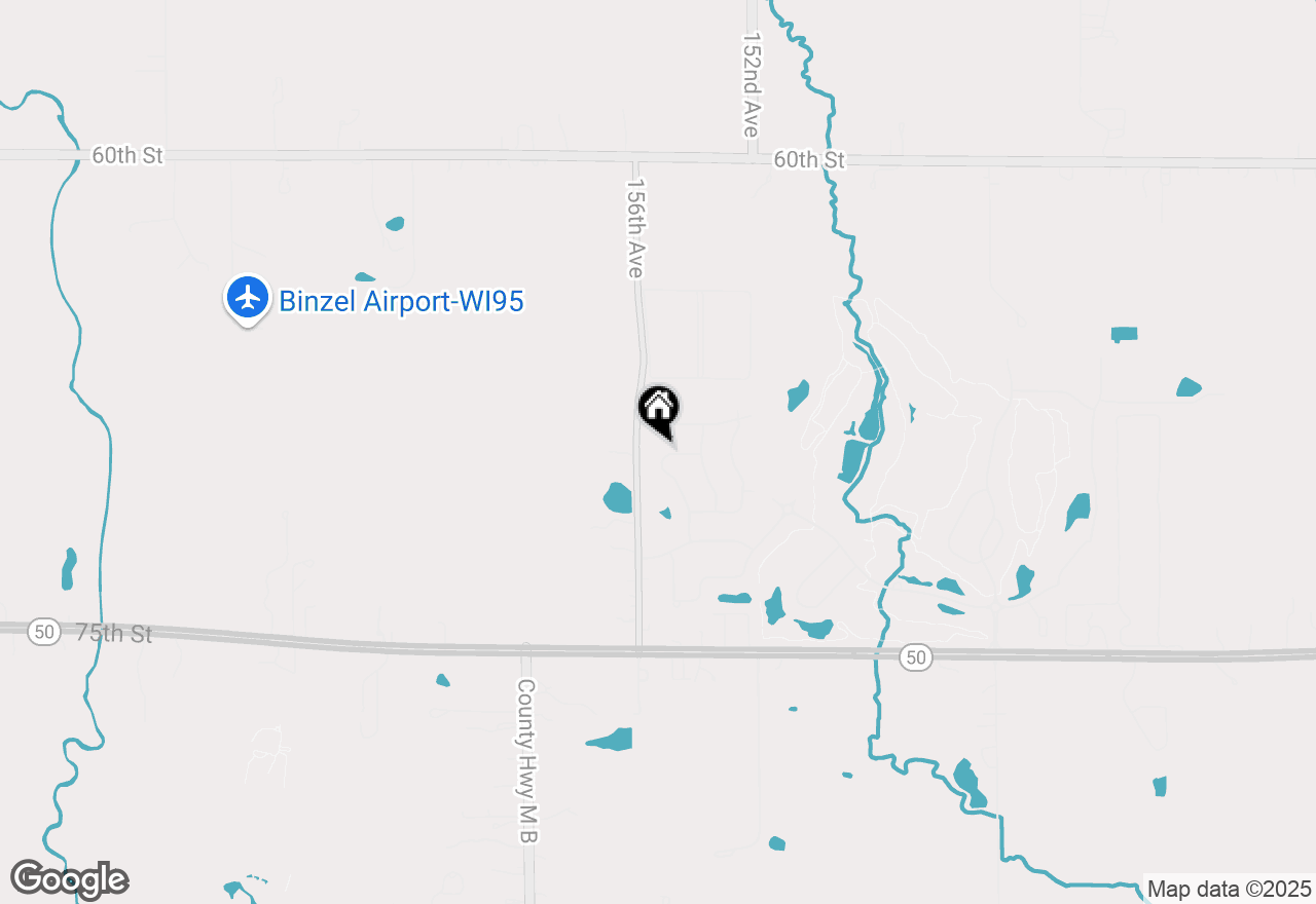 Map of 6800 155th Ave, Kenosha, WI 53142