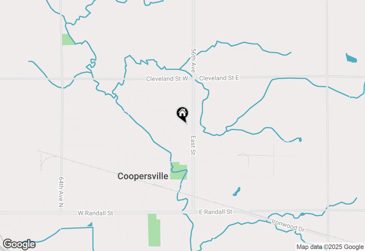 Map of 499 Floyd Street, Coopersville, MI 49404