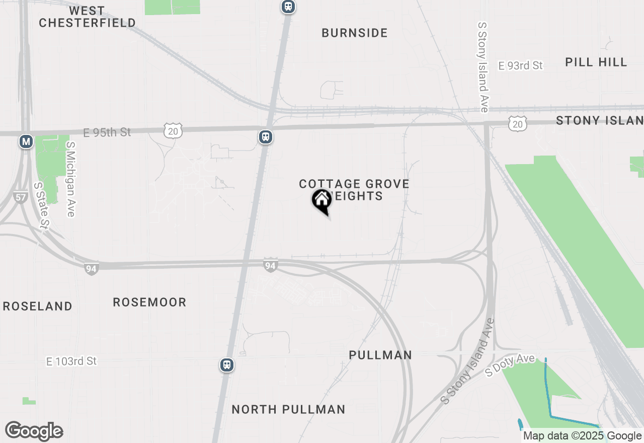 Map of 9817 S Ellis Avenue, Chicago, IL 60628