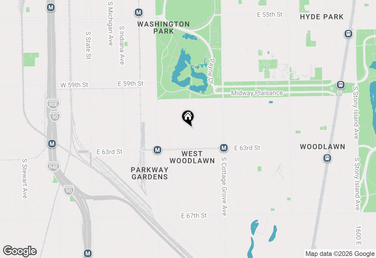 Map of 6150 S Saint Lawrence Avenue, Chicago, IL 60637