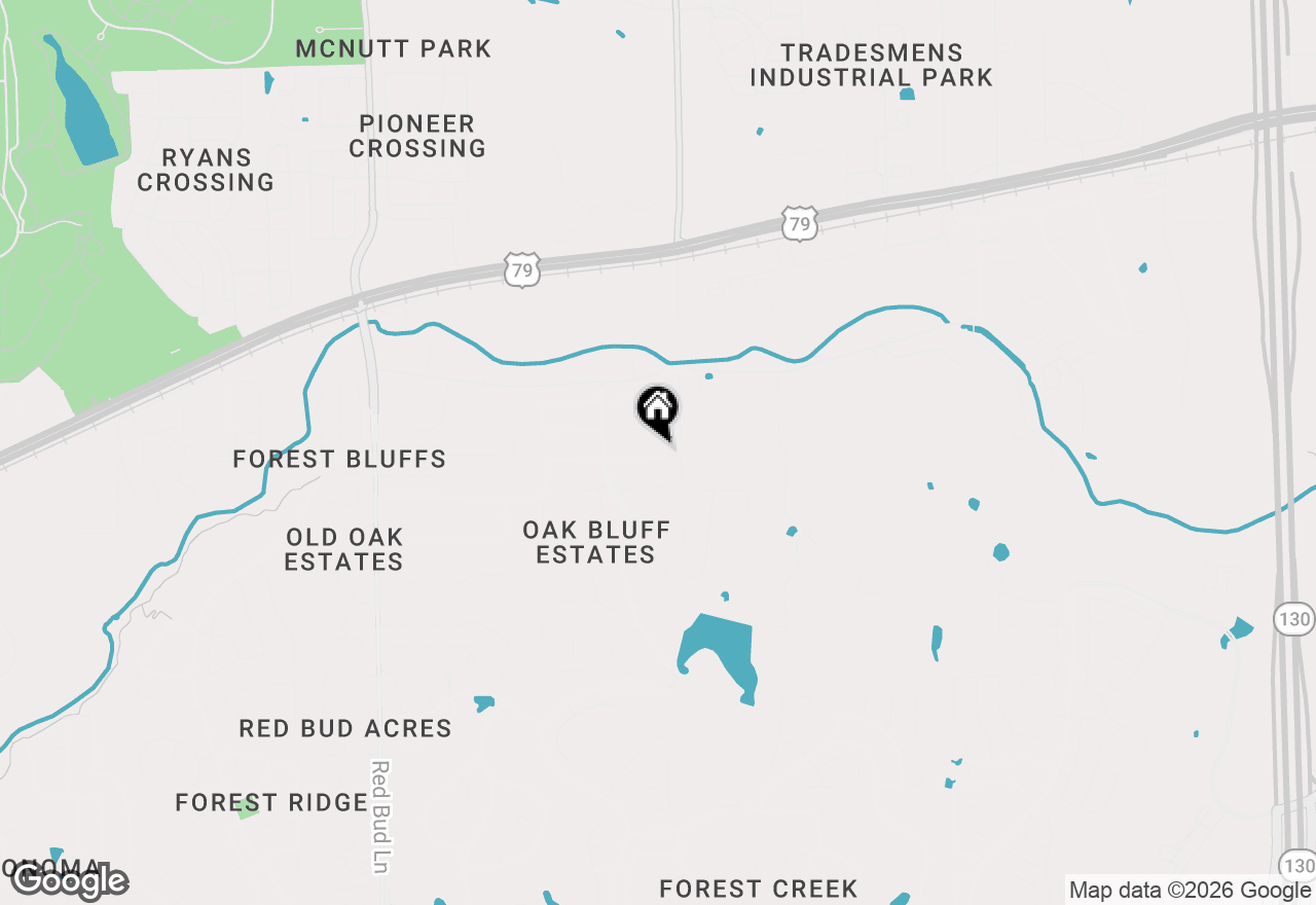 Map of 36 Stillmeadow, Round Rock, TX 78664