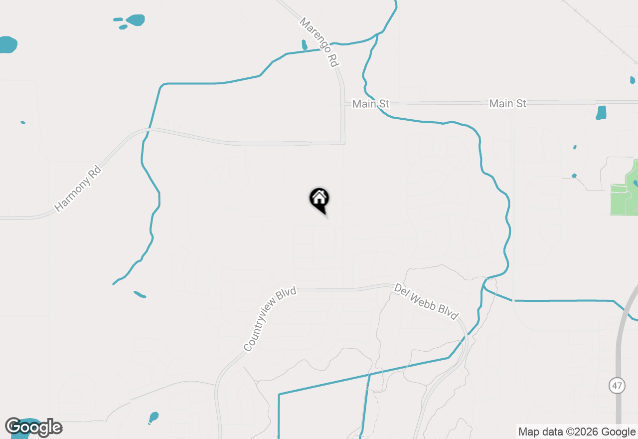 Map of 13454 Delaney Road, Huntley, IL 60142