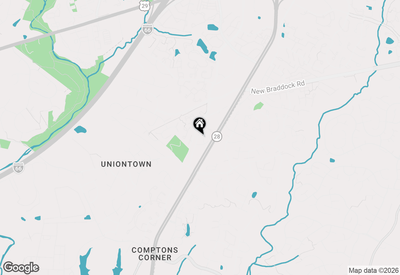 Map of 6513 Wheat Mill Way, Centreville, VA 20121