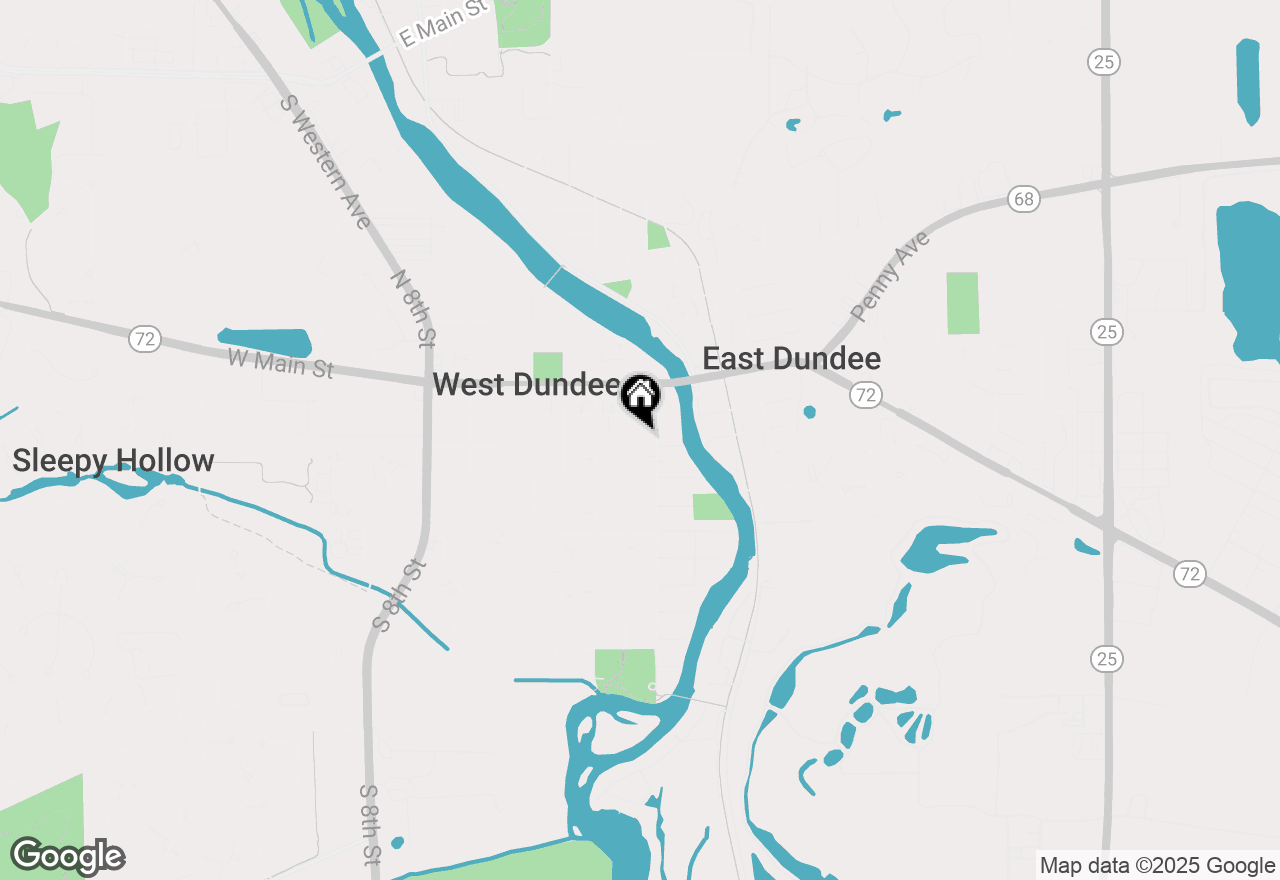 Map of 112 Liberty Street, West Dundee, IL 60118