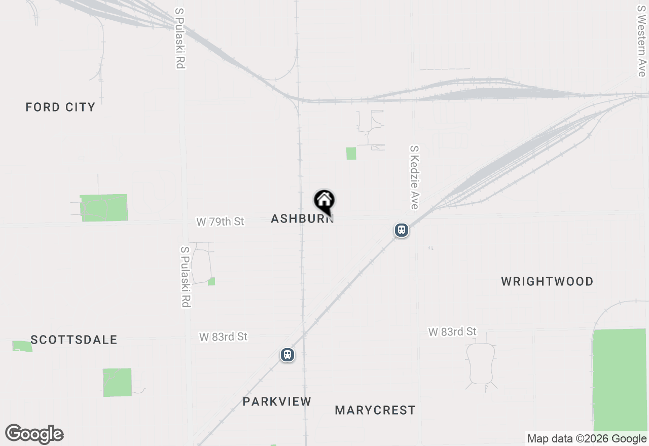 Map of 3507 W 79th Street, Chicago, IL 60652