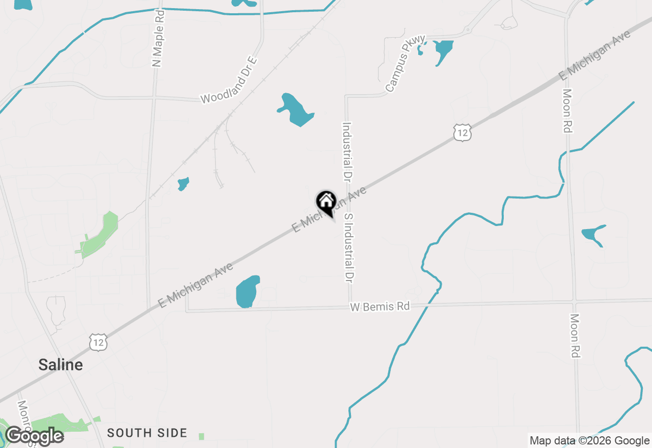 Map of 172 S Industrial Drive, Saline, MI 48176