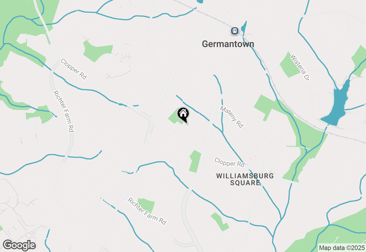 Map of 13505 Champions Way, Germantown, MD 20874