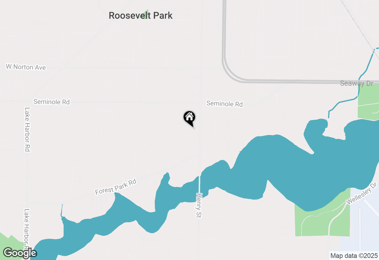 Map of 858 Winslow Court, Norton Shores, MI 49441
