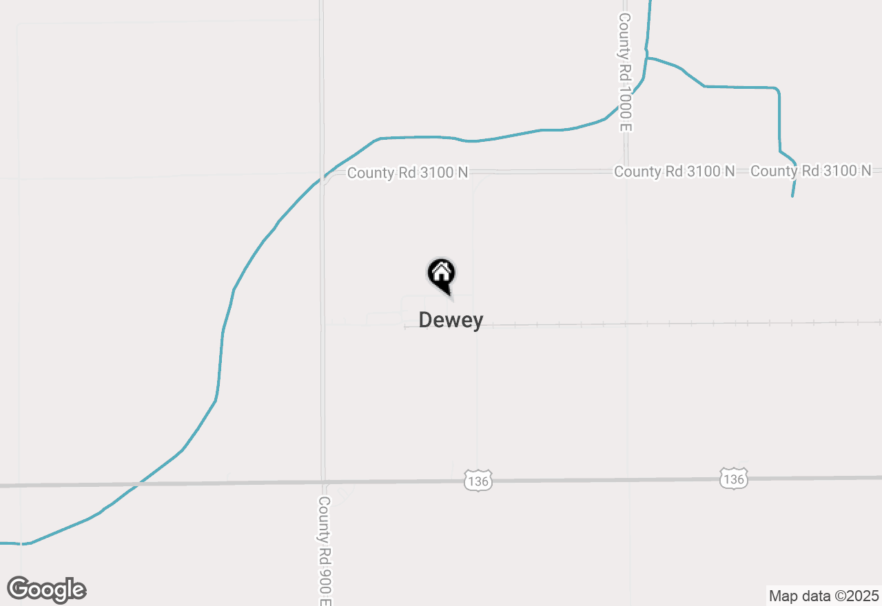 Map of 11 Willow Street, Dewey, IL 61840