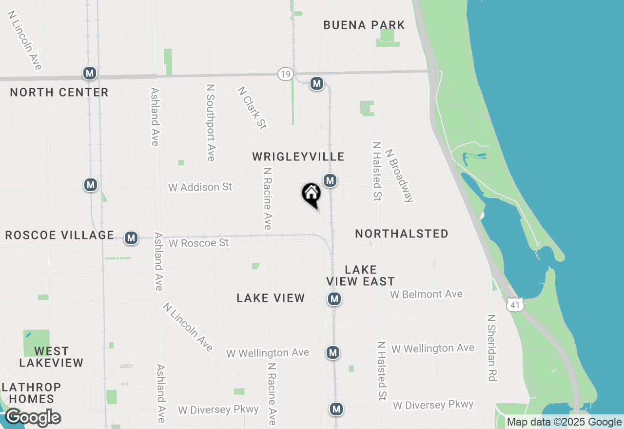 Map of 3472 N Clark Street, Chicago, IL 60657