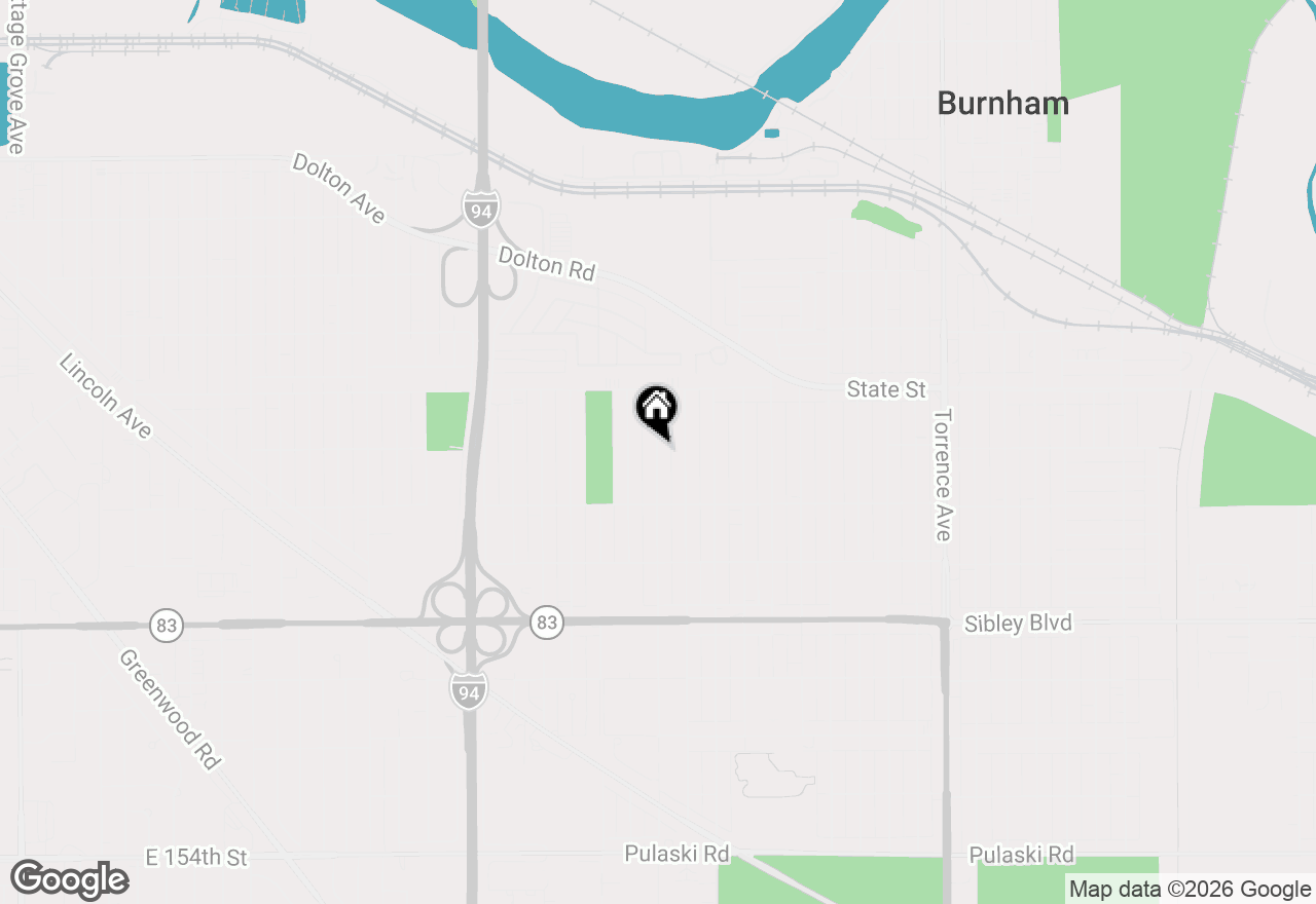 Map of 291 Clyde Avenue, Calumet City, IL 60409