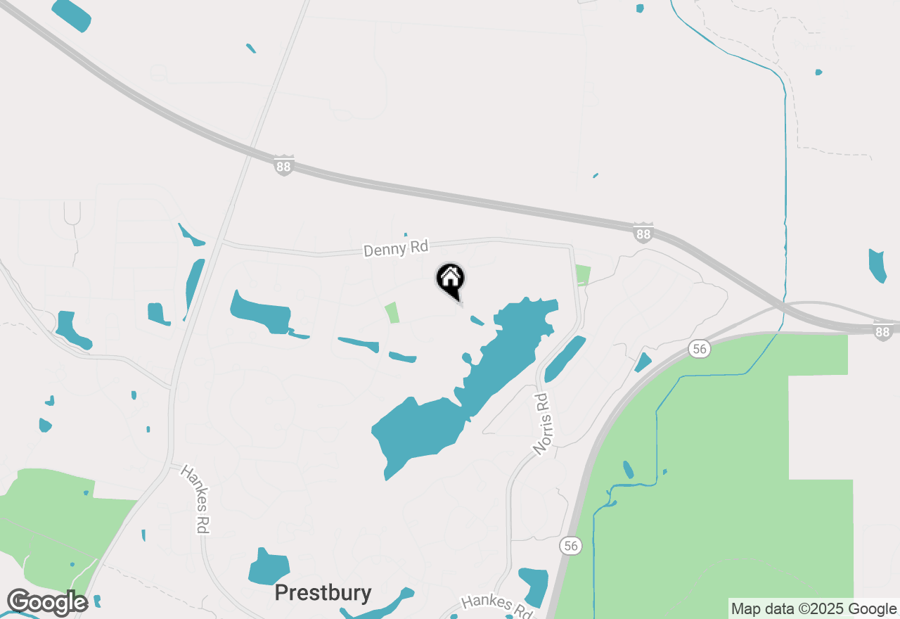 Map of 1033 Forest Trail, Sugar Grove, IL 60554