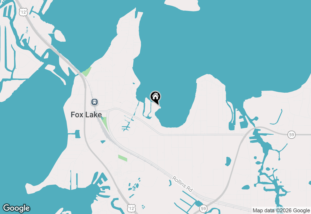Map of 31 Lakeside Lane, Fox Lake, IL 60020