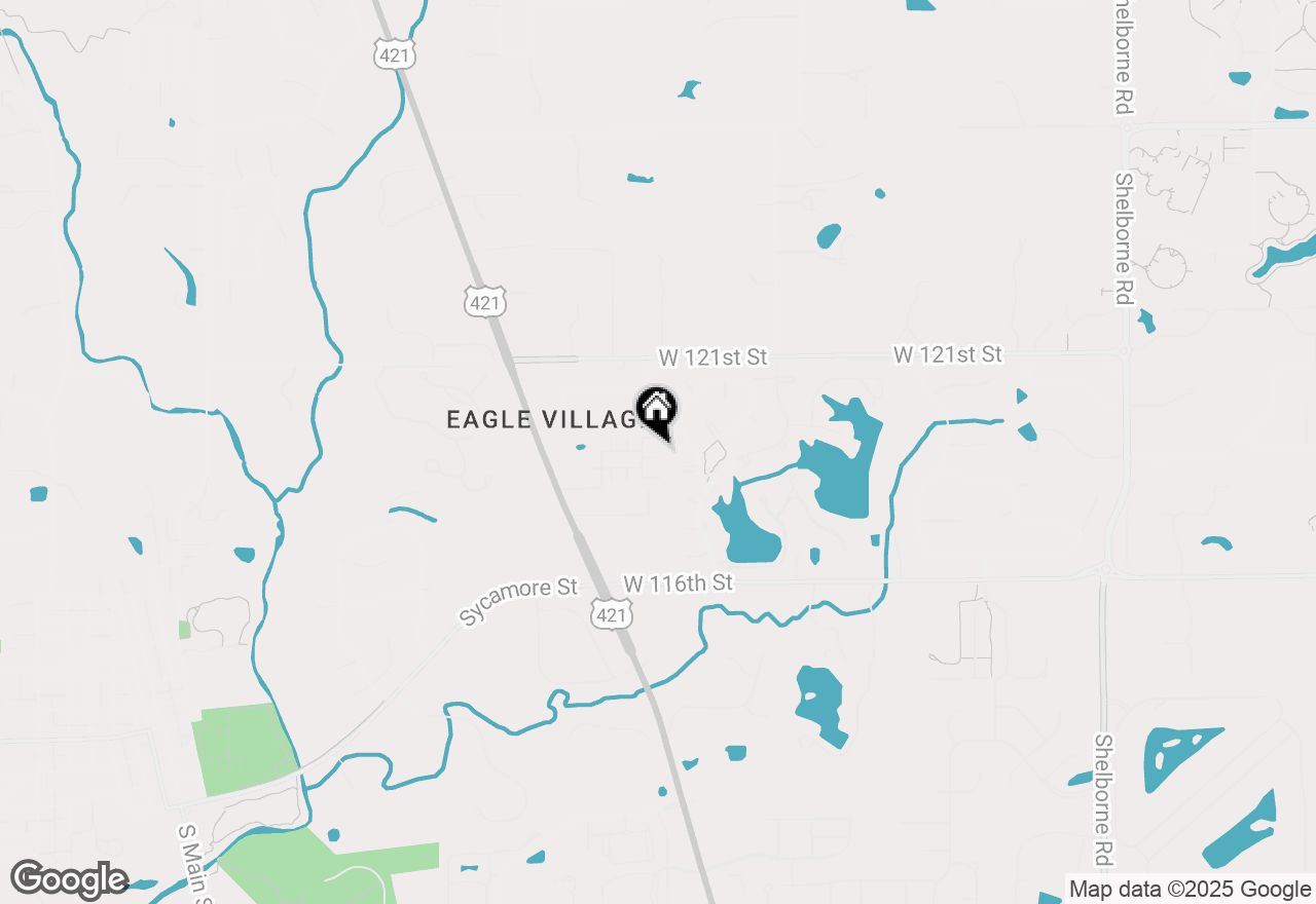 Map of 11705 Chant Lane #2, Zionsville, IN 46077