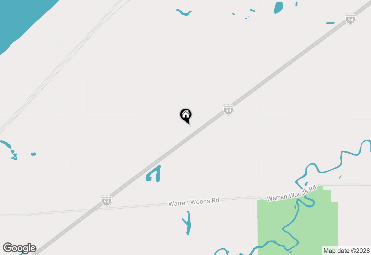 Map of 7780 W East Road, Lakeside, MI 49116