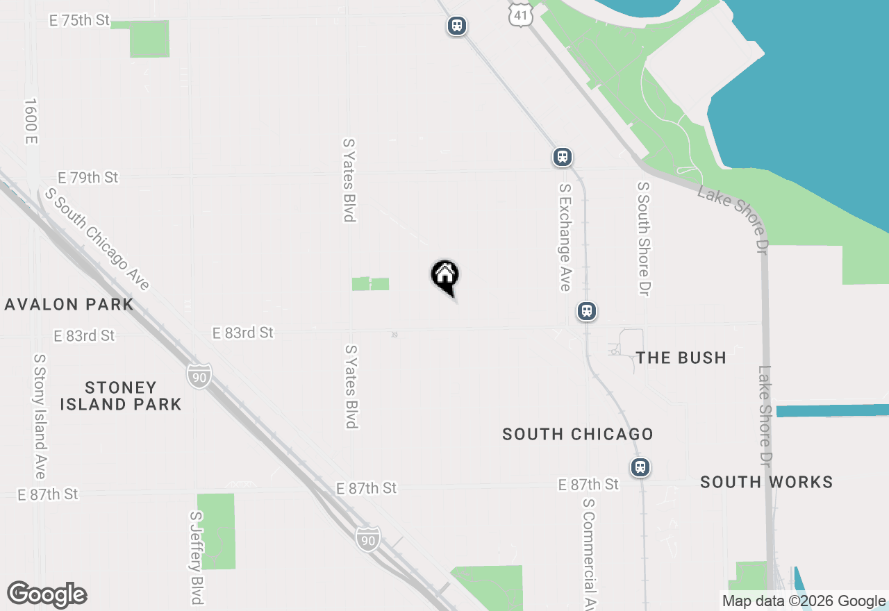 Map of 8224 S Saginaw Avenue, Chicago, IL 60617