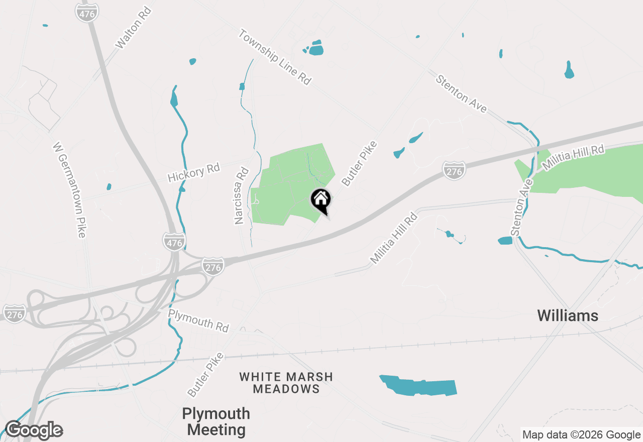 Map of 35 Dickinson Lane, Plymouth Meeting, PA 19462