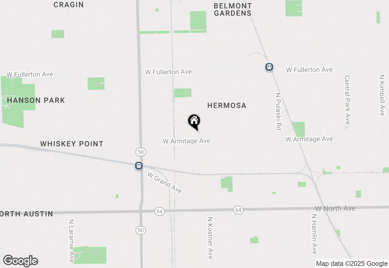 Map of 2023 N Kilbourn Avenue, Chicago, IL 60639