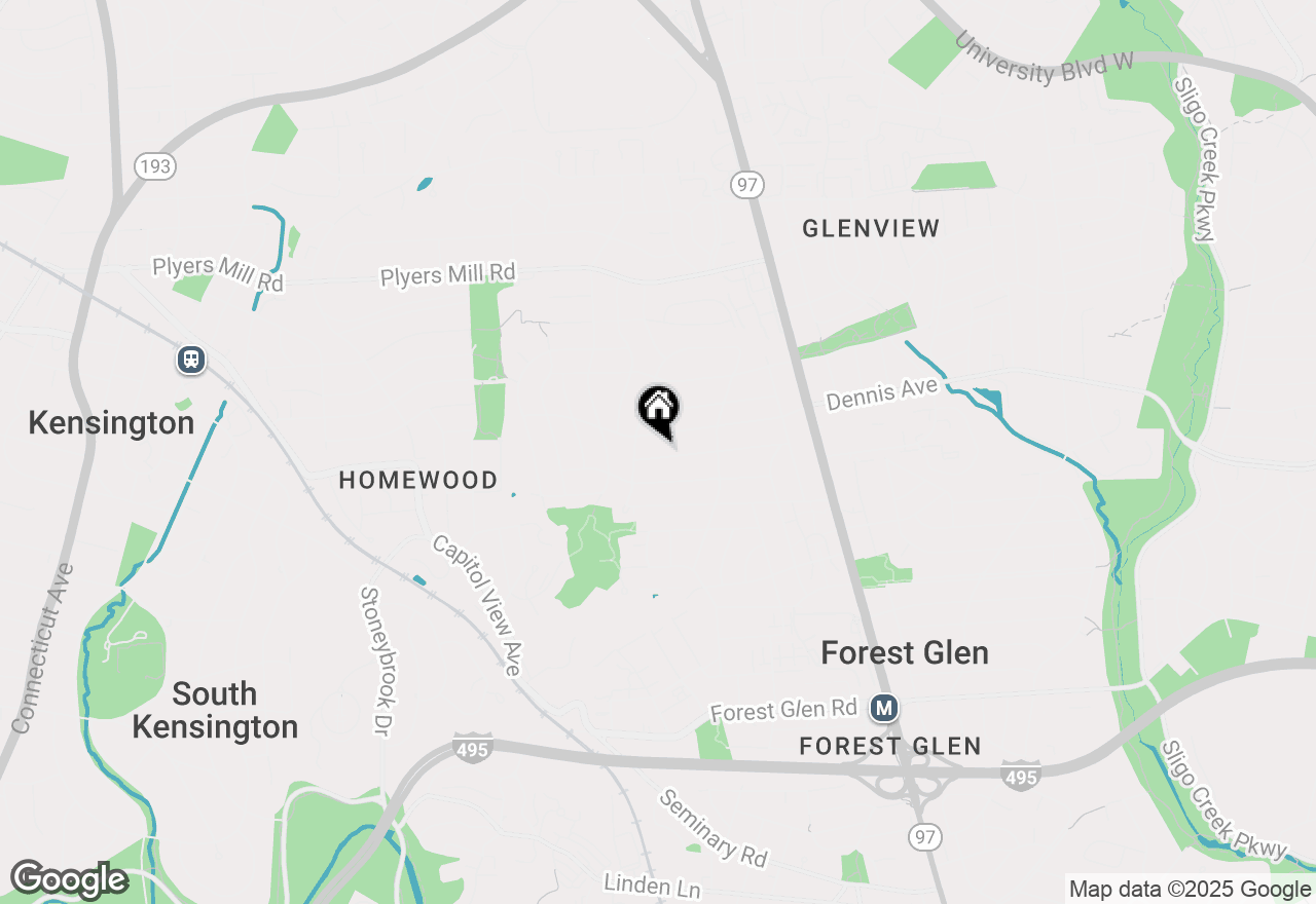 Map of 2421 Darrow Street, Silver Spring, MD 20902