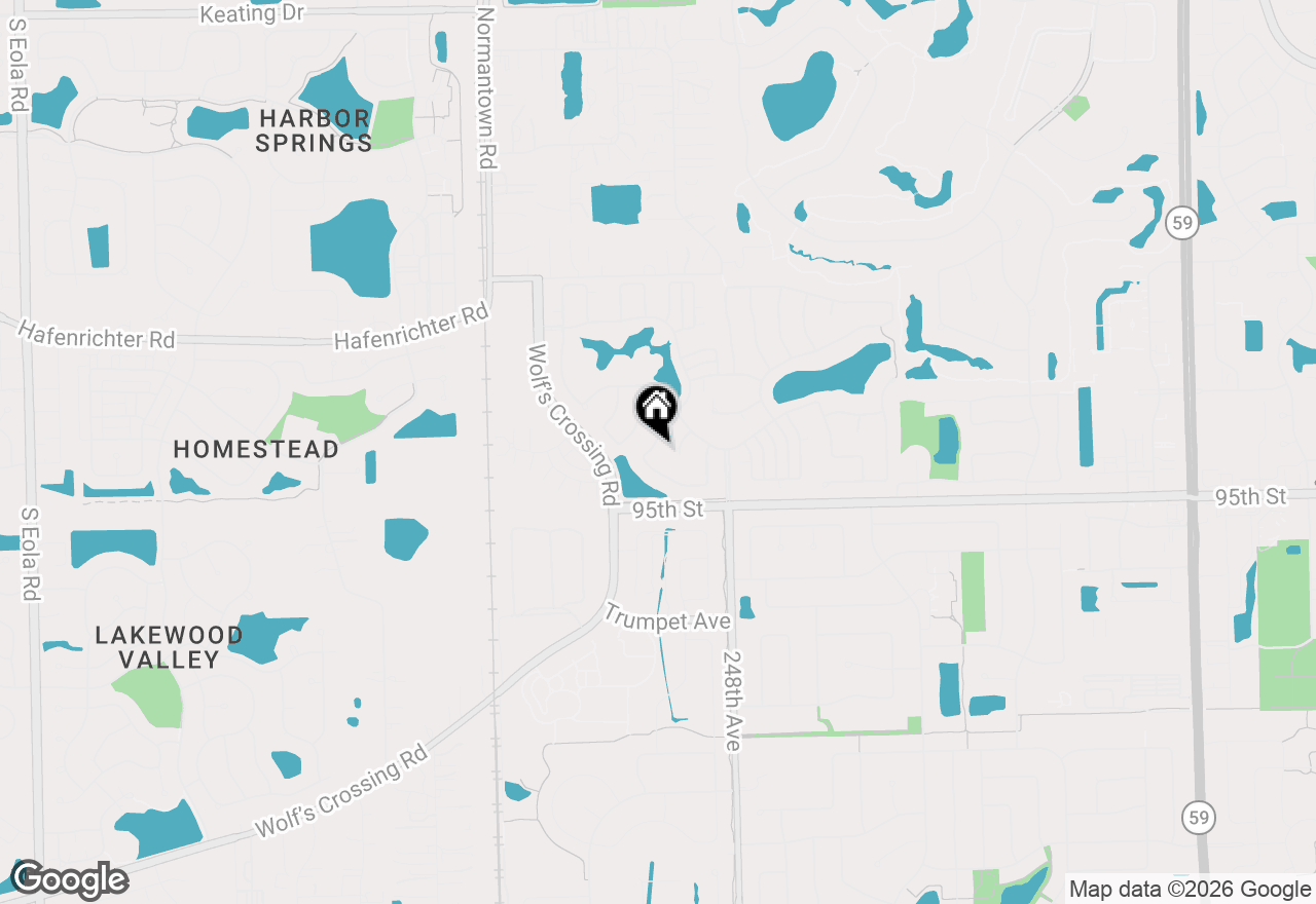 Map of 2832 Chevy Chase Lane, Naperville, IL 60564