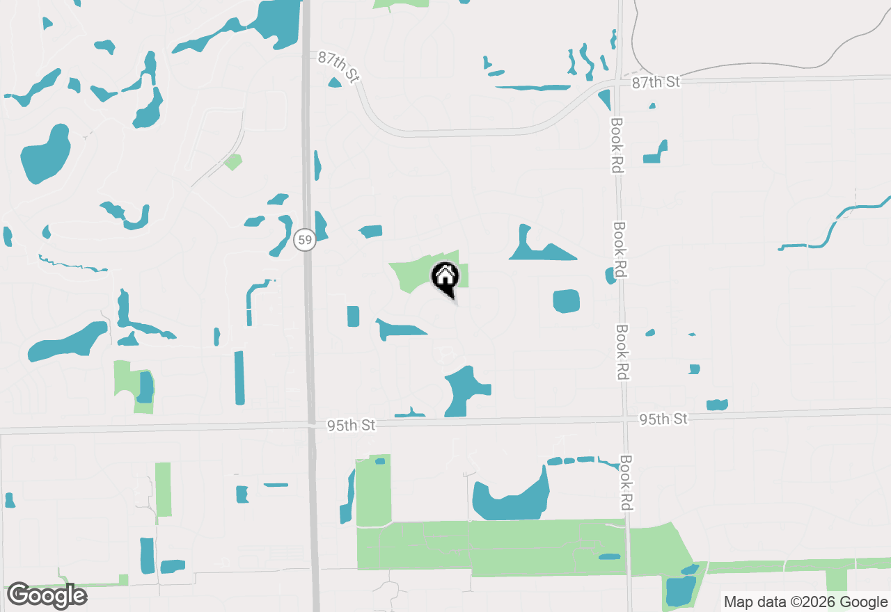 Map of 2528 Eldorado Lane, Naperville, IL 60564