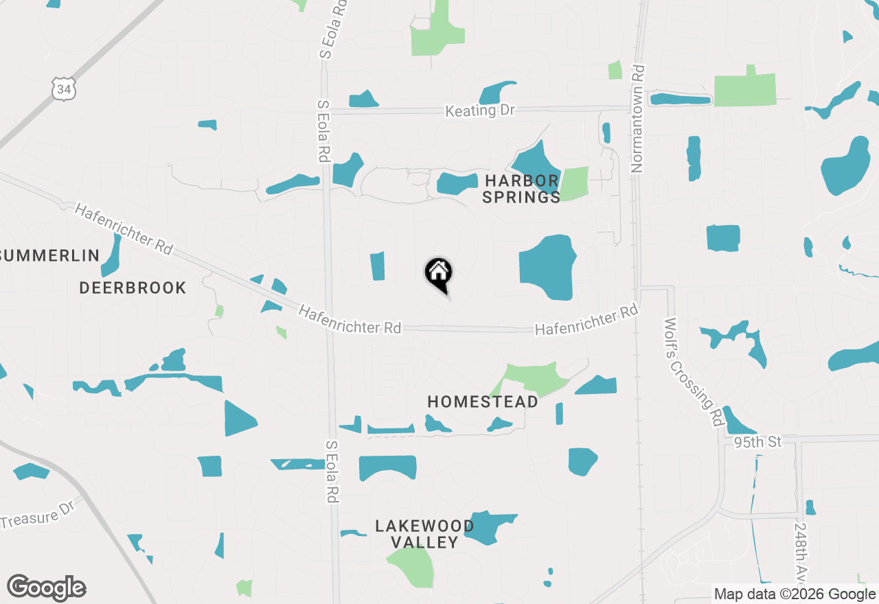 Map of 2132 Colonial Street, Aurora, IL 60503