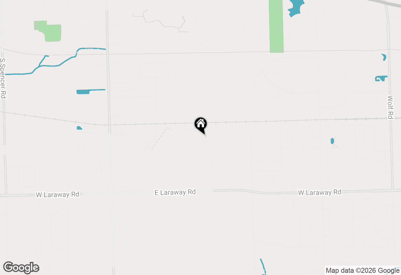 Map of 1550 Glenbrooke Lane, New Lenox, IL 60451