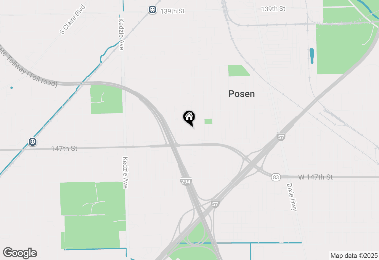 Map of 14600 S California Avenue, Posen, IL 60469