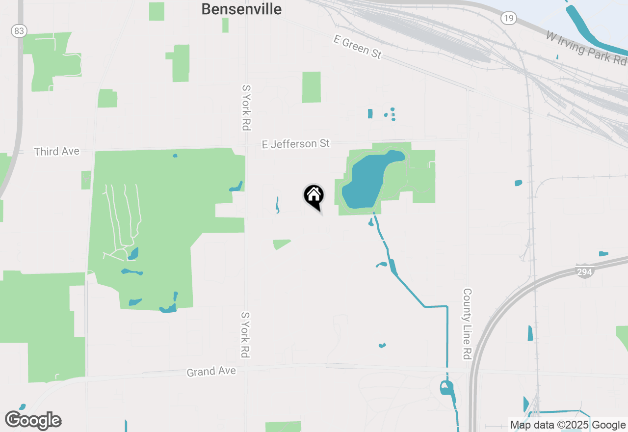 Map of 238 George Street #C, Bensenville, IL 60106