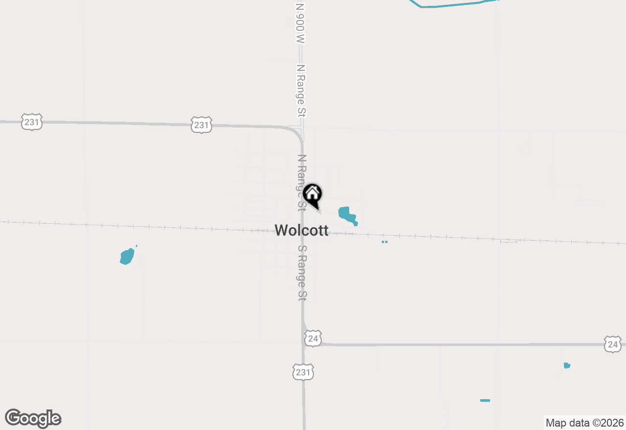 Map of 125 E Johnson Street, Wolcott, IN 47995