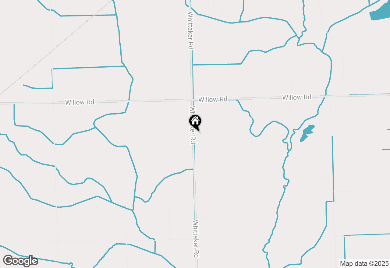 Map of  Whitaker Road, Ypsilanti, MI 48197
