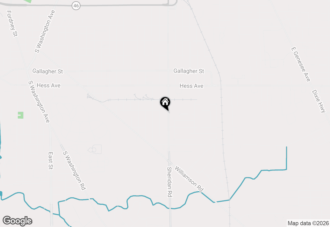 Map of 3213 Sheridan Avenue, Saginaw, MI 48601