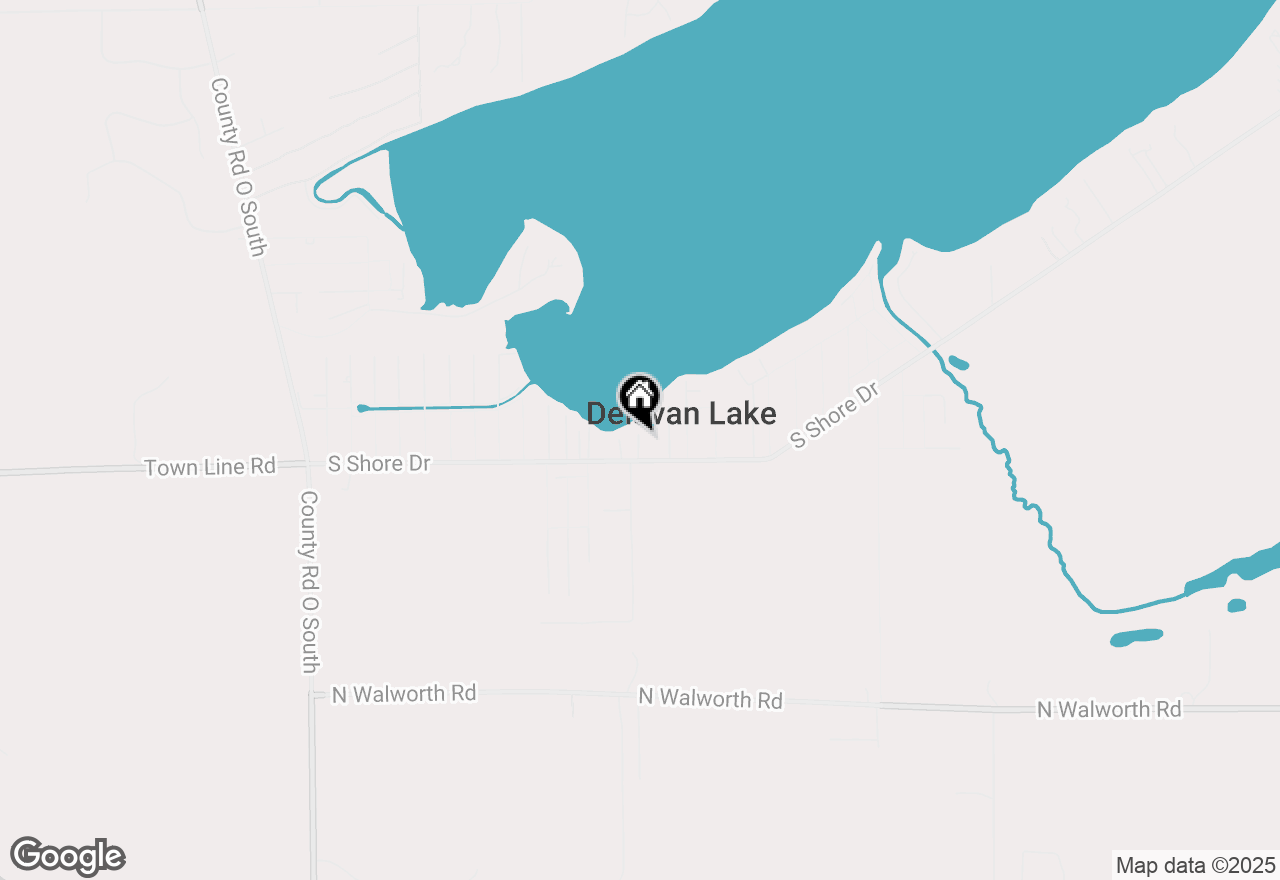 Map of 4429 South Shore Dr, Delavan, WI 53115