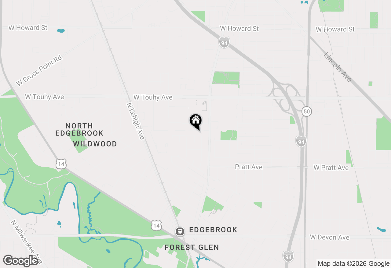 Map of 5446 W Lunt Avenue, Chicago, IL 60646
